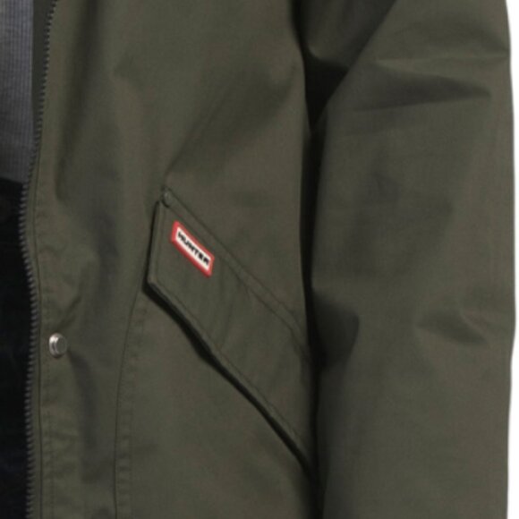 HUNTER Jane Faux Shearling Lined Hooded Waterproof Coat - Picture 3 of 3